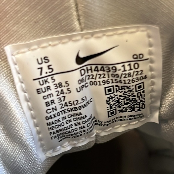 Nike Air Huarache Sneaker Shoe White Sage Black Athletic Run Train Walk Size 7.5 - Picture 12 of 16